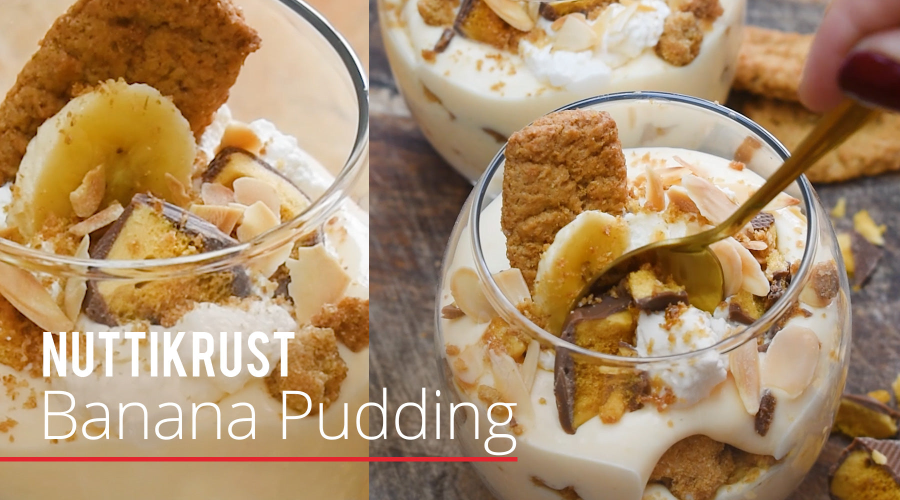 Deeliver Nuttikrust Banana Pudding