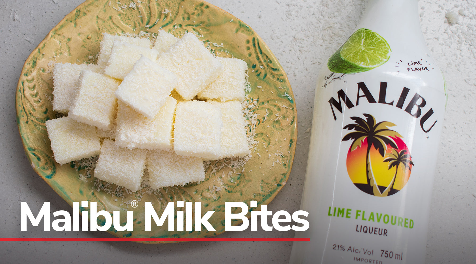 Malibu Milk Bites