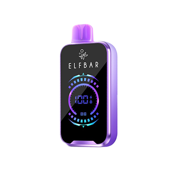 Elf Bar Rechargeable FS18000 50mg - Strawberry Grape