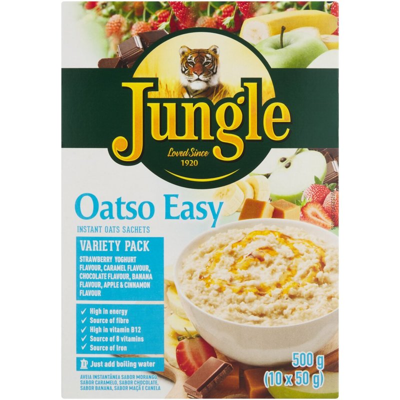 Jungle Oatso Easy Variety Pack 10 x 50g