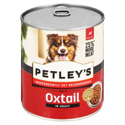 Petleys Dog Food - Oxtail In Gravy 755g