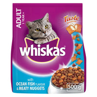 Whiskas Meaty Nuggets Cat Food 500g Ocean Fish