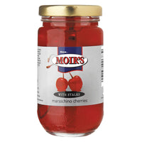 Moir's Maraschino Cherries With Stalks 150g