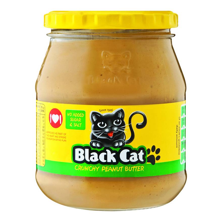 Black Cat Crunchy Peanut Butter