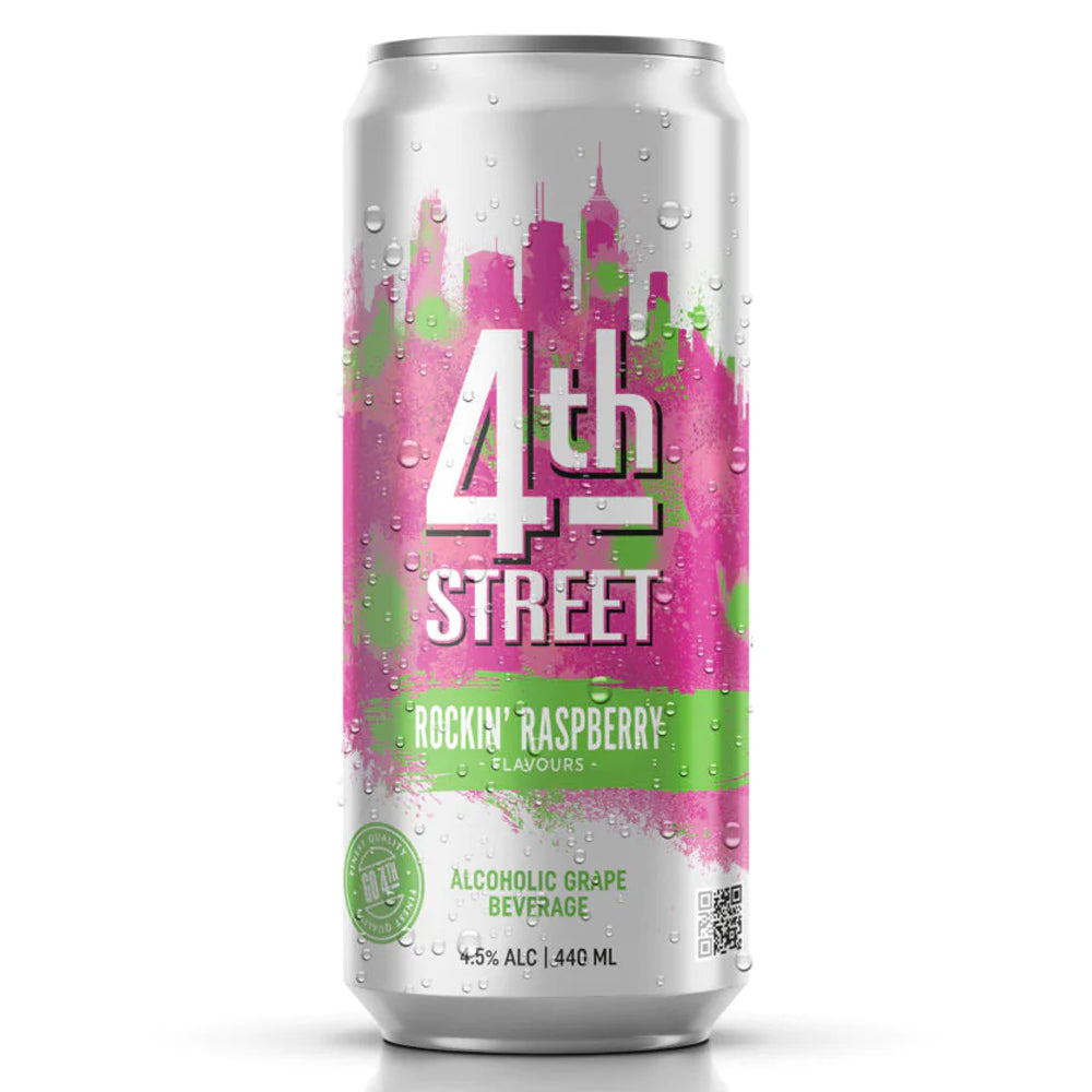 Buy 4th Street - Rockin Raspberry 440ml 6 Pack Online