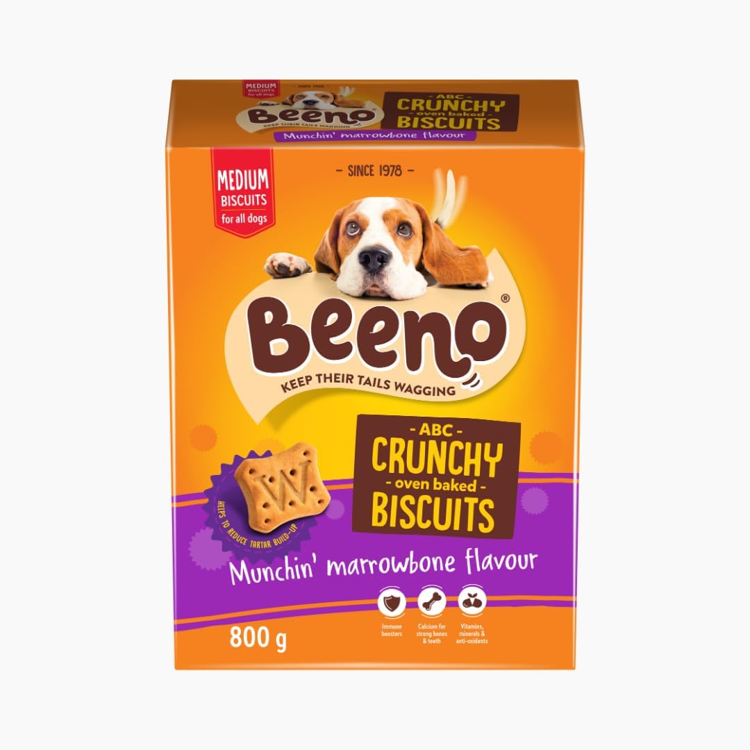 Beeno Dog Biscuits 800g - Marrowbone