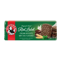 Buy Bakers Red Label Mint Cream Biscuits 200g Online