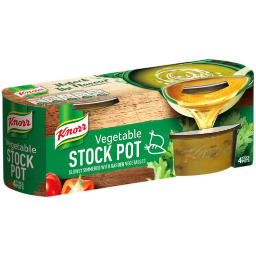 Knorr Stock Pot Vegetable - 4 x 28g