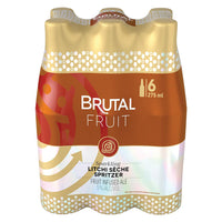 Brutal Fruit Sparkling Litchi Seche Spritzer 6 Pack