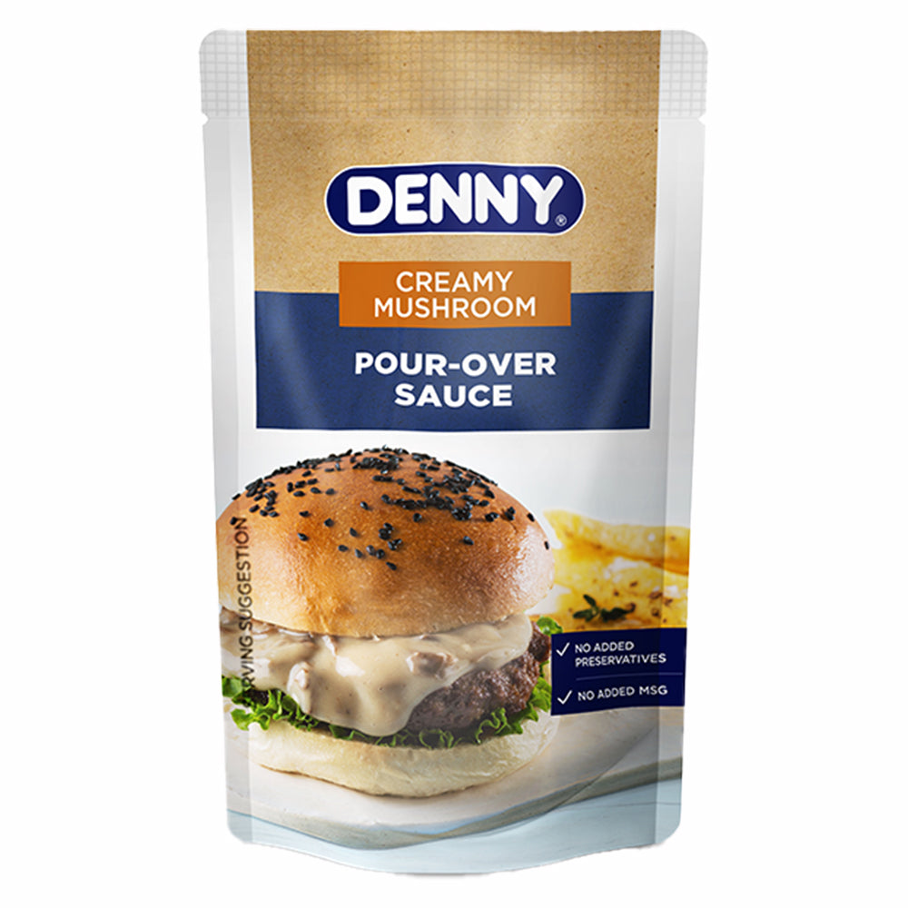 Denny Creamy Mushroom Pour Over Sauce 200g