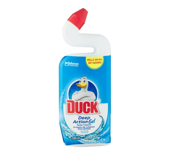 Duck Toilet Cleaner Deep Action Gel - Ocean Fresh