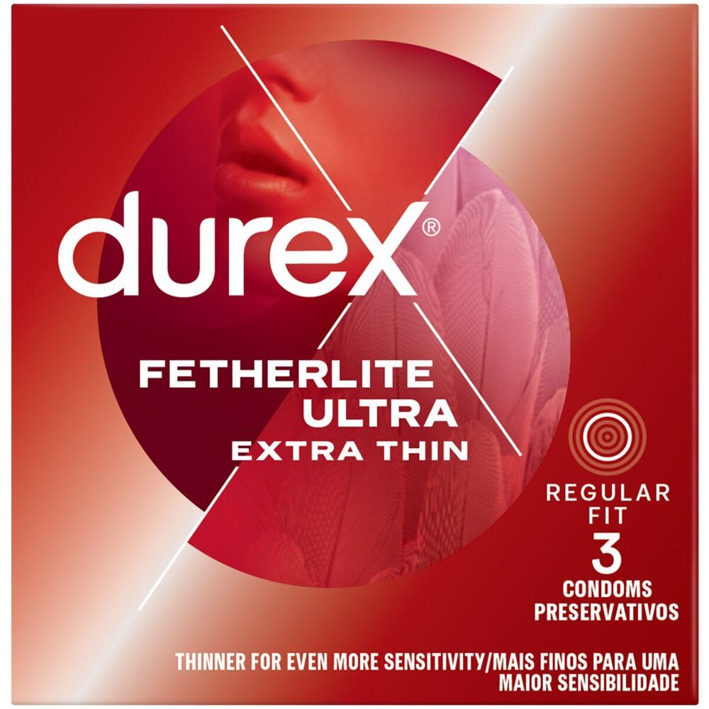 Durex Condoms Fetherlite Ultra - 3 Pack