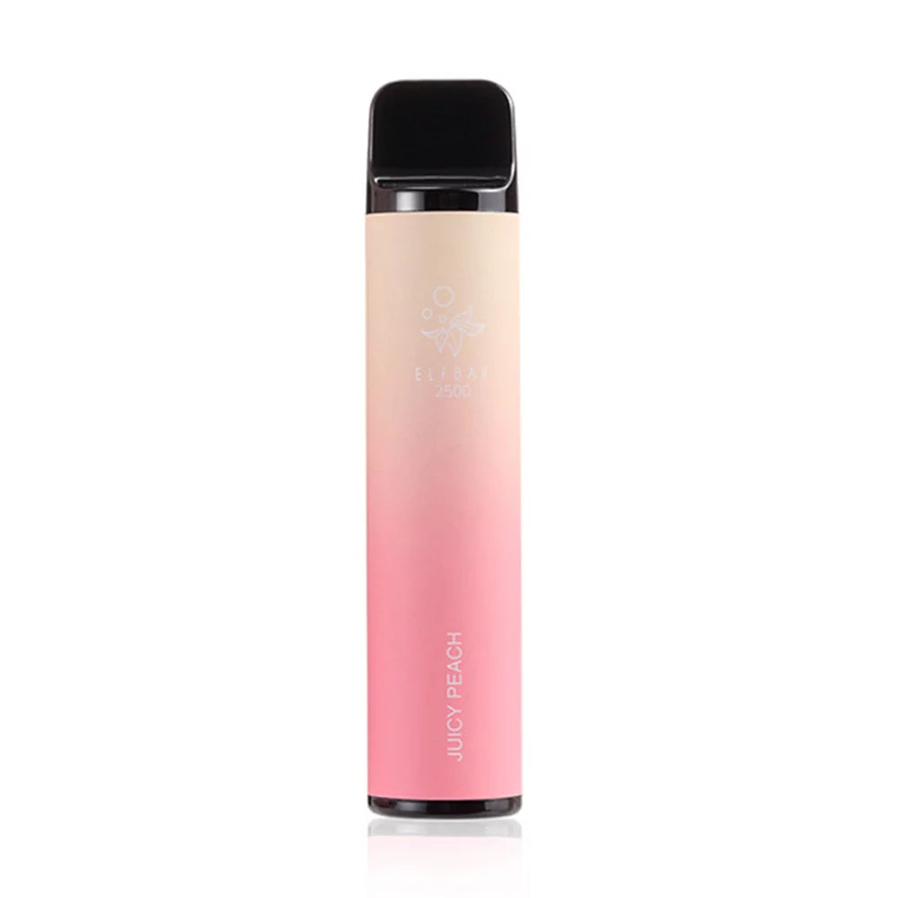 Elf Bar 2500 Puffs Disposable Vape - Juicy Peach