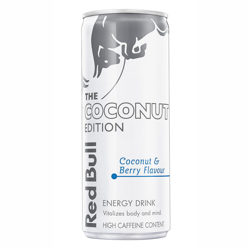 Red Bull Energy Drink Coconut Edition: Coconut & Berry 250ml (1 x Can)