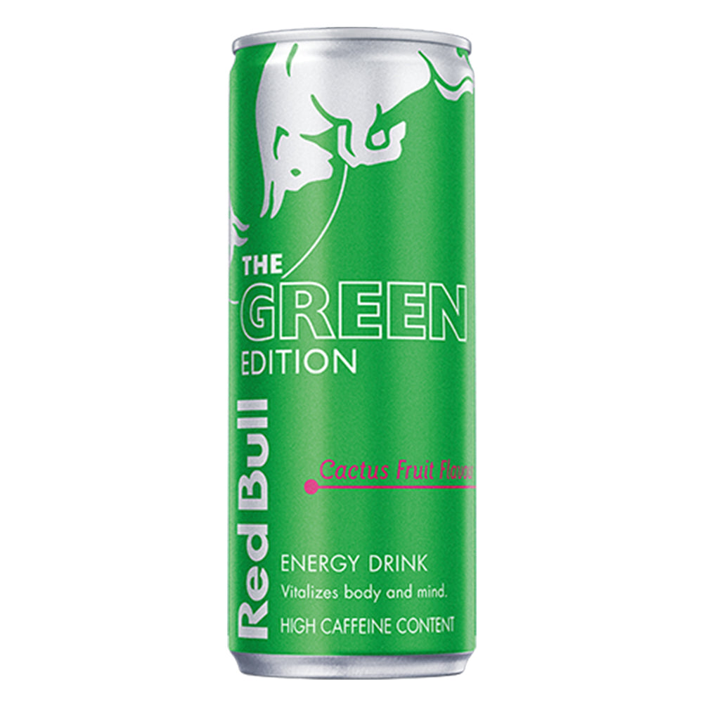 Red Bull Energy Drink Green Edition: Cactus Fruit 250ml (1 can)