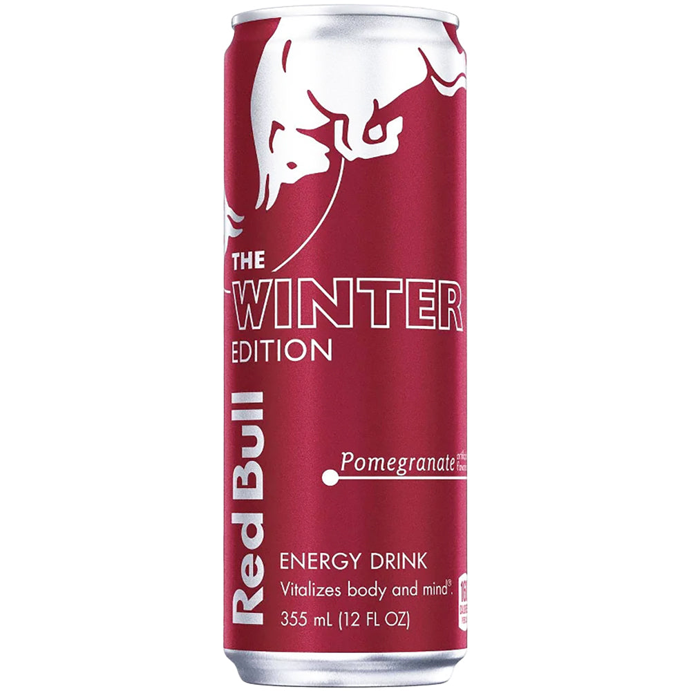 Red Bull Energy Drink The Winter Edition Pomegranate Flavour 250ml 9002490270216 DEELIVER