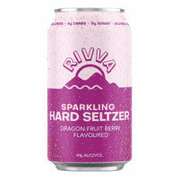 Buy Rivva Hard Seltzer 330ml Can 4 Pack - Dragon Fruit Berry Online