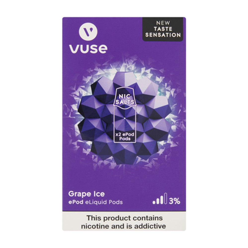 Vuse ePod Grape Ice 3% 2 Pack