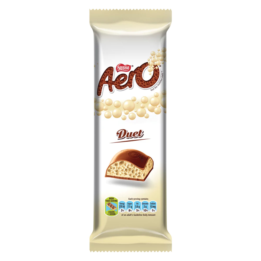 Buy Nestle Aero Large Bar Duet 85g Online