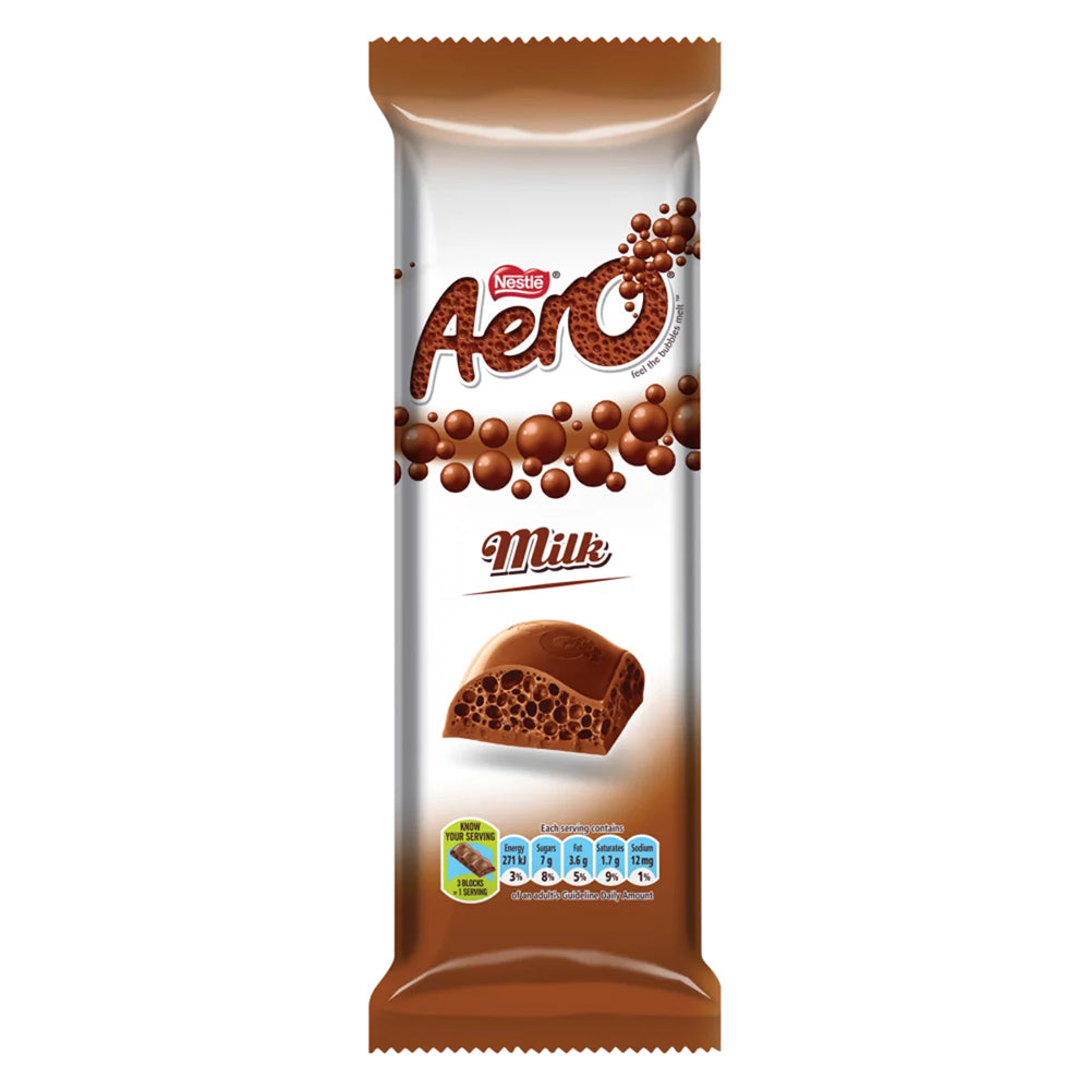 Buy Nestle Aero Large Bar Milk 85g Online