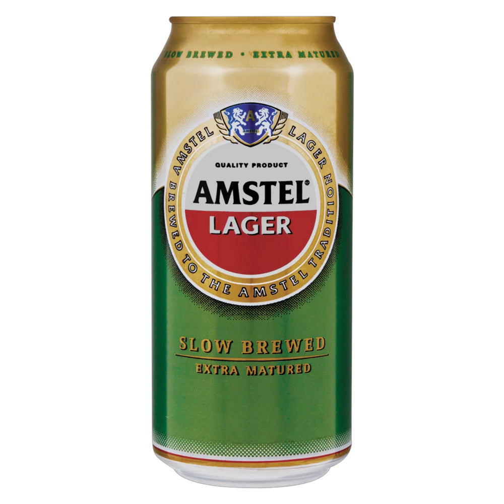 Buy Amstel Lager Beer 440ml Can 6 Pack Online