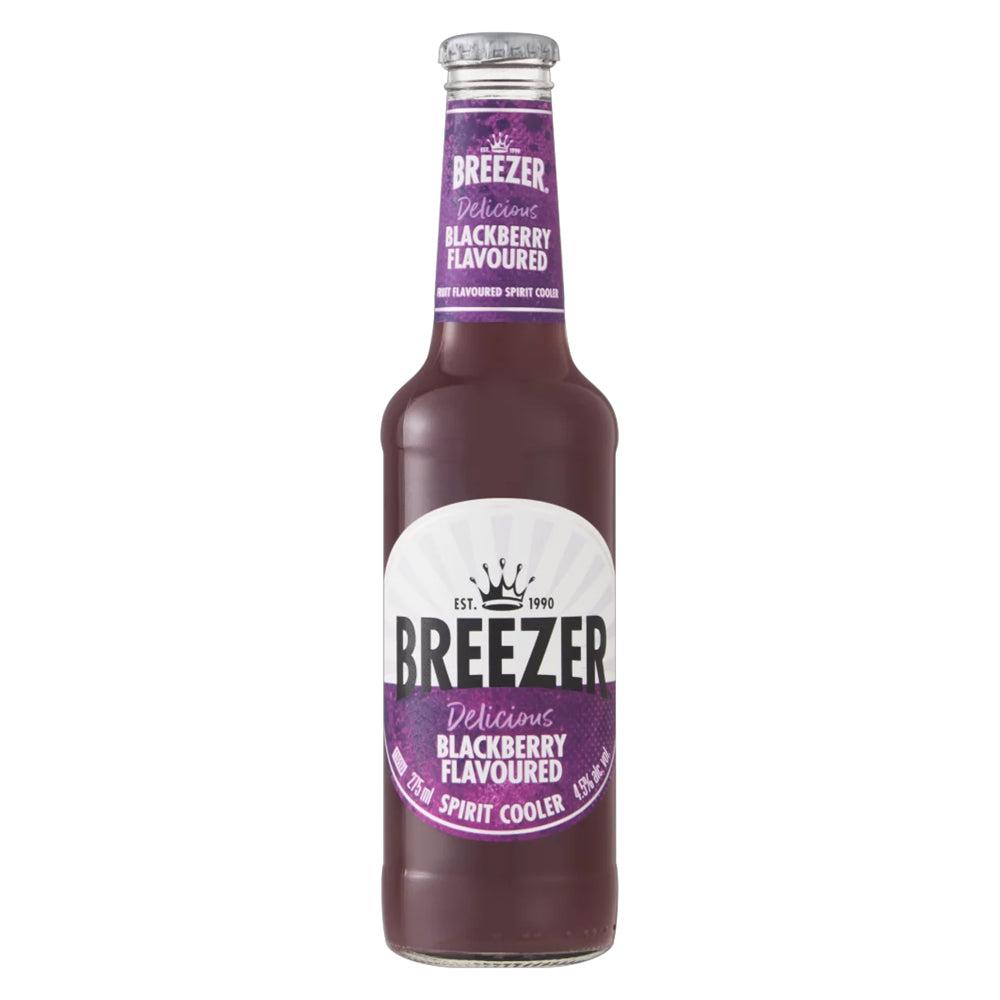 Buy Bacardi Breezer Blackberry 275ml Bottle 6 Pack Online