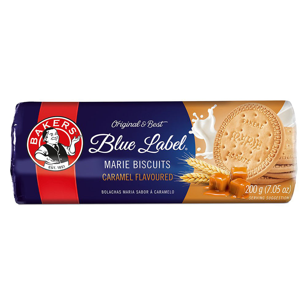 Buy Bakers Blue Label Marie Biscuits Caramel 200g Online