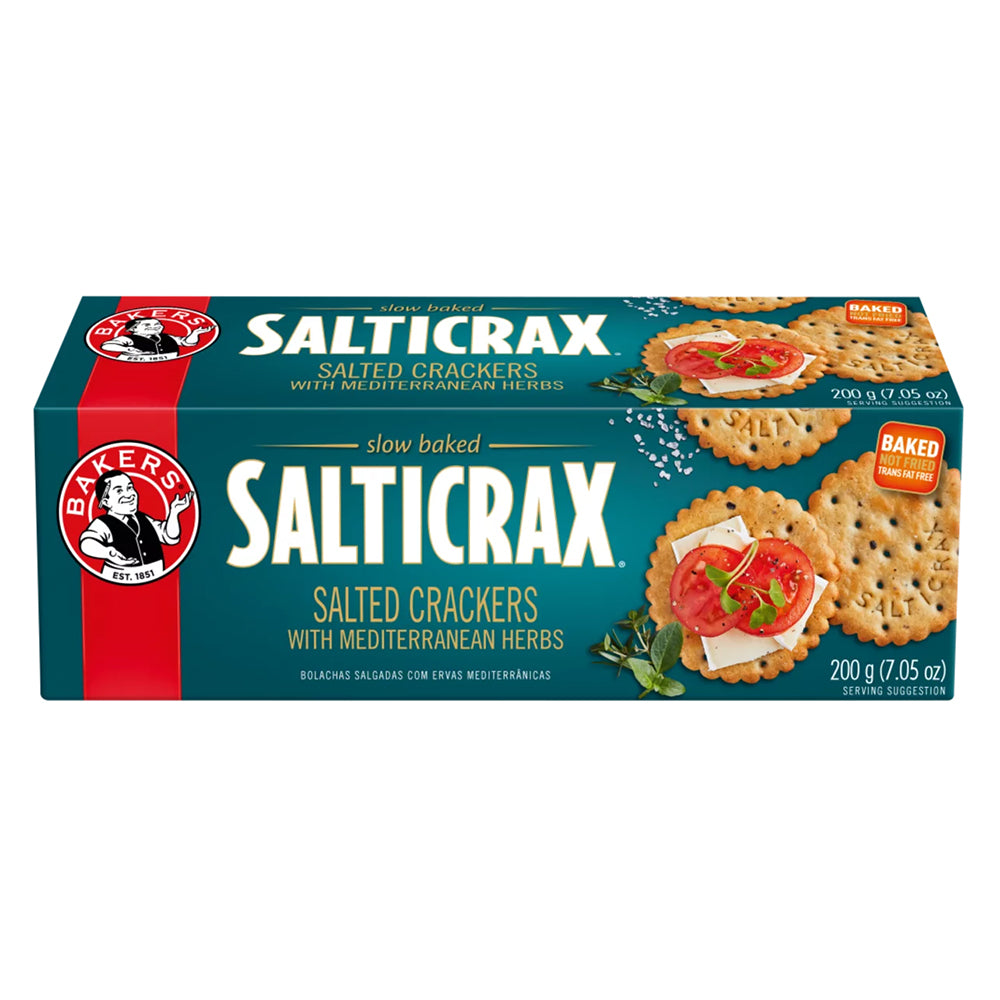 Buy Bakers Salticrax Mediterranean Herb 200g Online