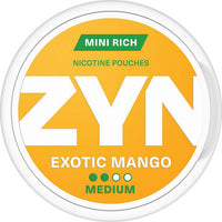 ZYN Mini Rich Nicotine Pouches - Medium 3mg - EXOTIC MANGO