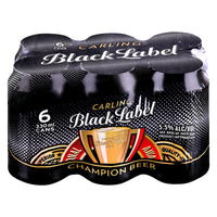 Buy Black Label Beer 330ml Can 6 Pack Online