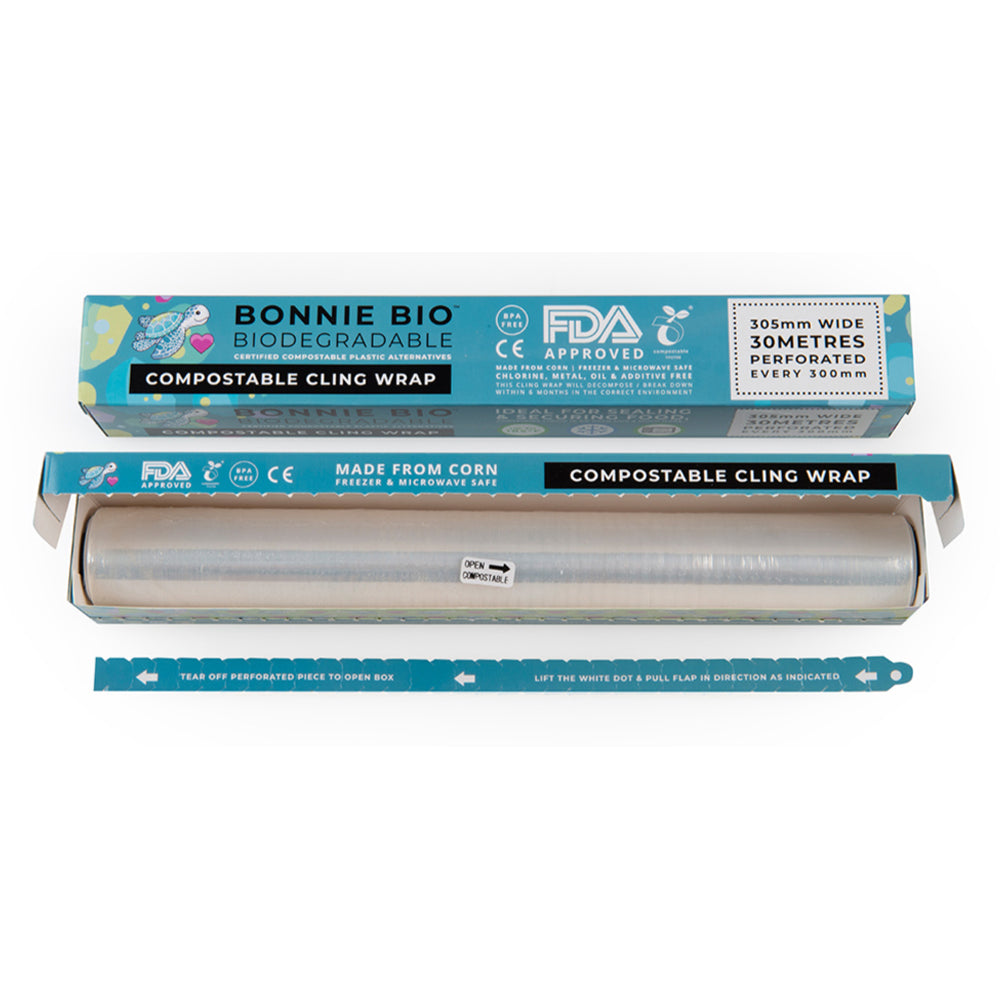 Buy Bonnie Bio Compostable Cling Wrap 30m Online