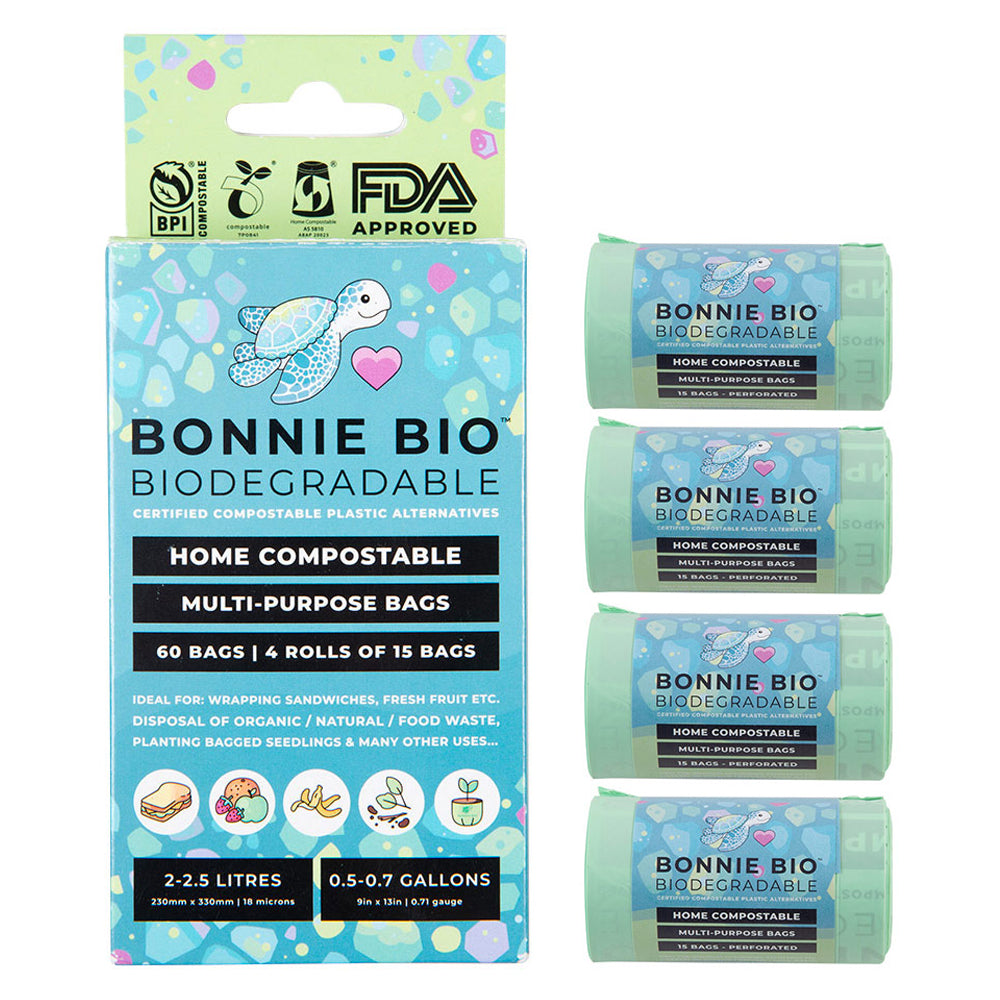 Buy Bonnie Bio Multi Purpose Bags - The 4 Roll Box Online