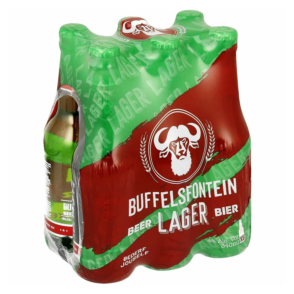 Buy Buffelsfontein Lager 340ml Bottle 6 Pack Online