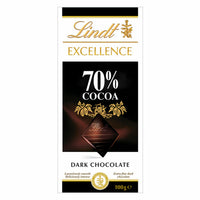 Lindt Excellence 70% Cocoa Dark Chocolate 100g