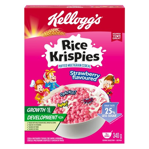 Kellogg's Rice Krispies Strawberry 350g