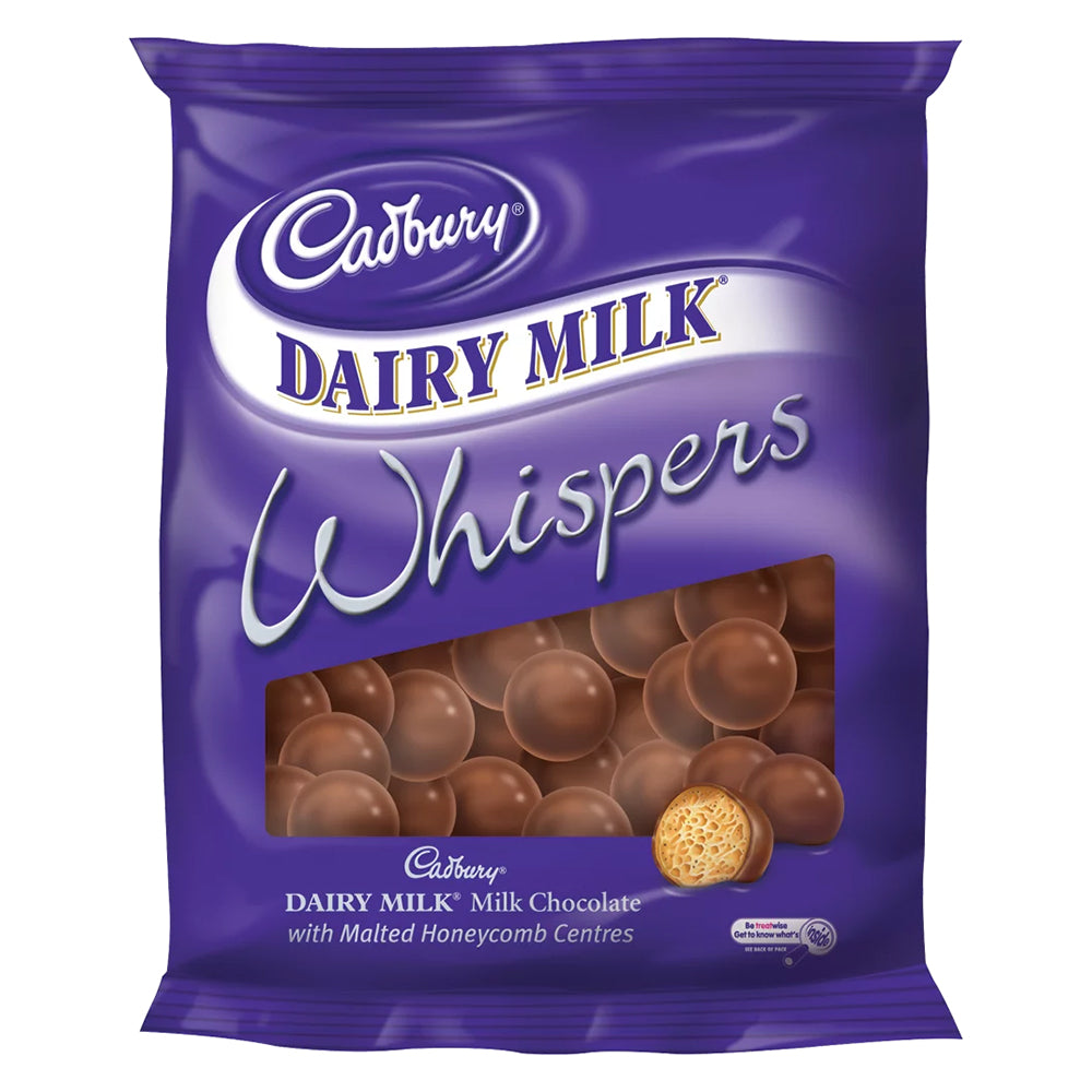 Buy Cadbury Dairy Milk Whispers Large Bag 200g Online