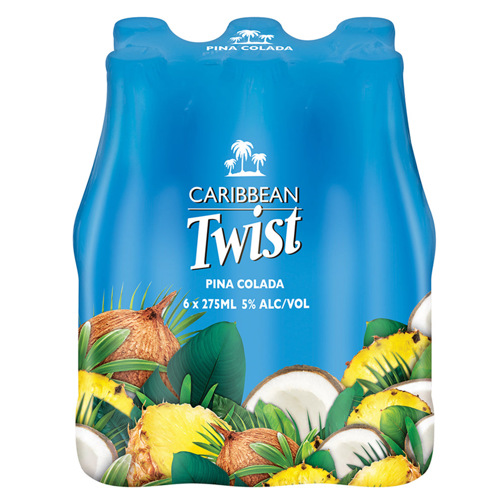 Buy Caribbean Twist Pina Colada Spirit Cooler 6 Pack Online