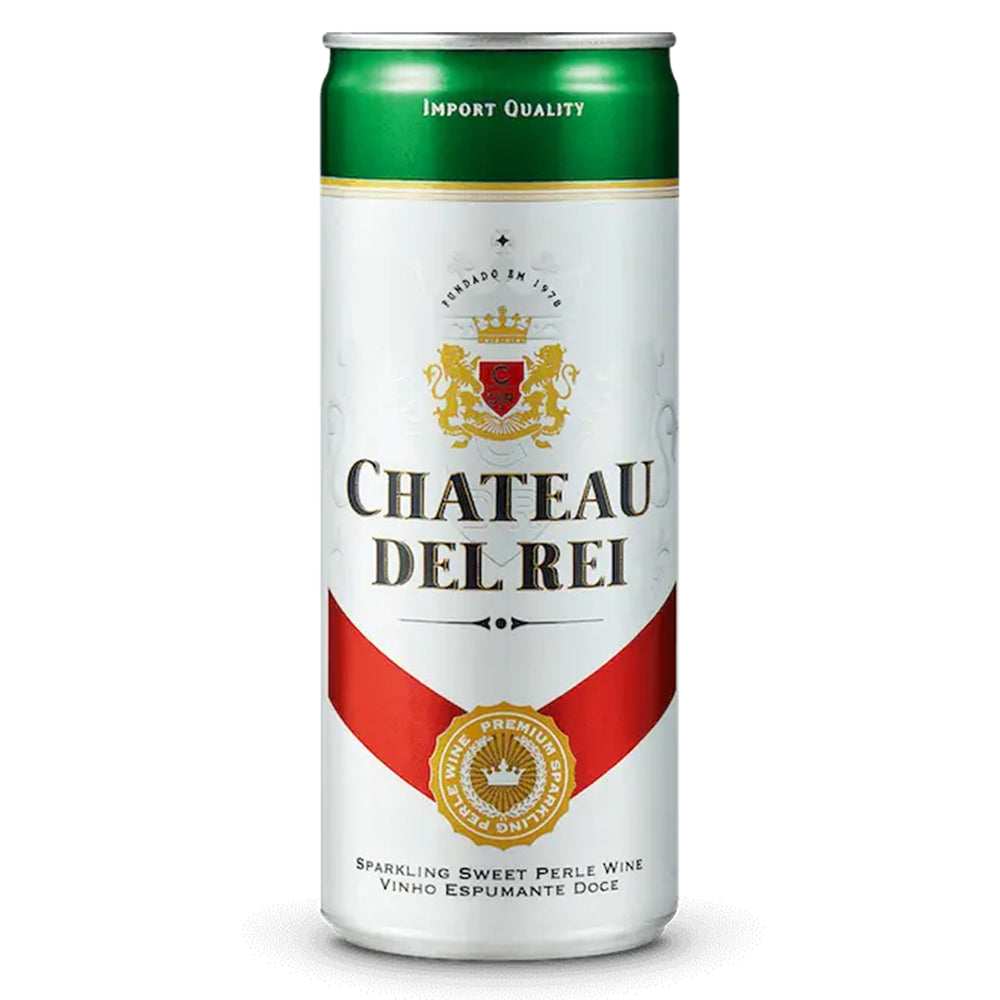 Chateau Del Rei Sparkling White Wine Can 6 Pack