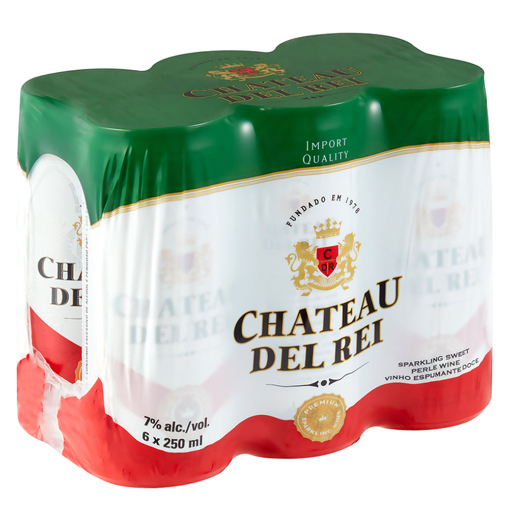 buy Chateau Del Rei Sparkling White Wine Can 6 Pack online