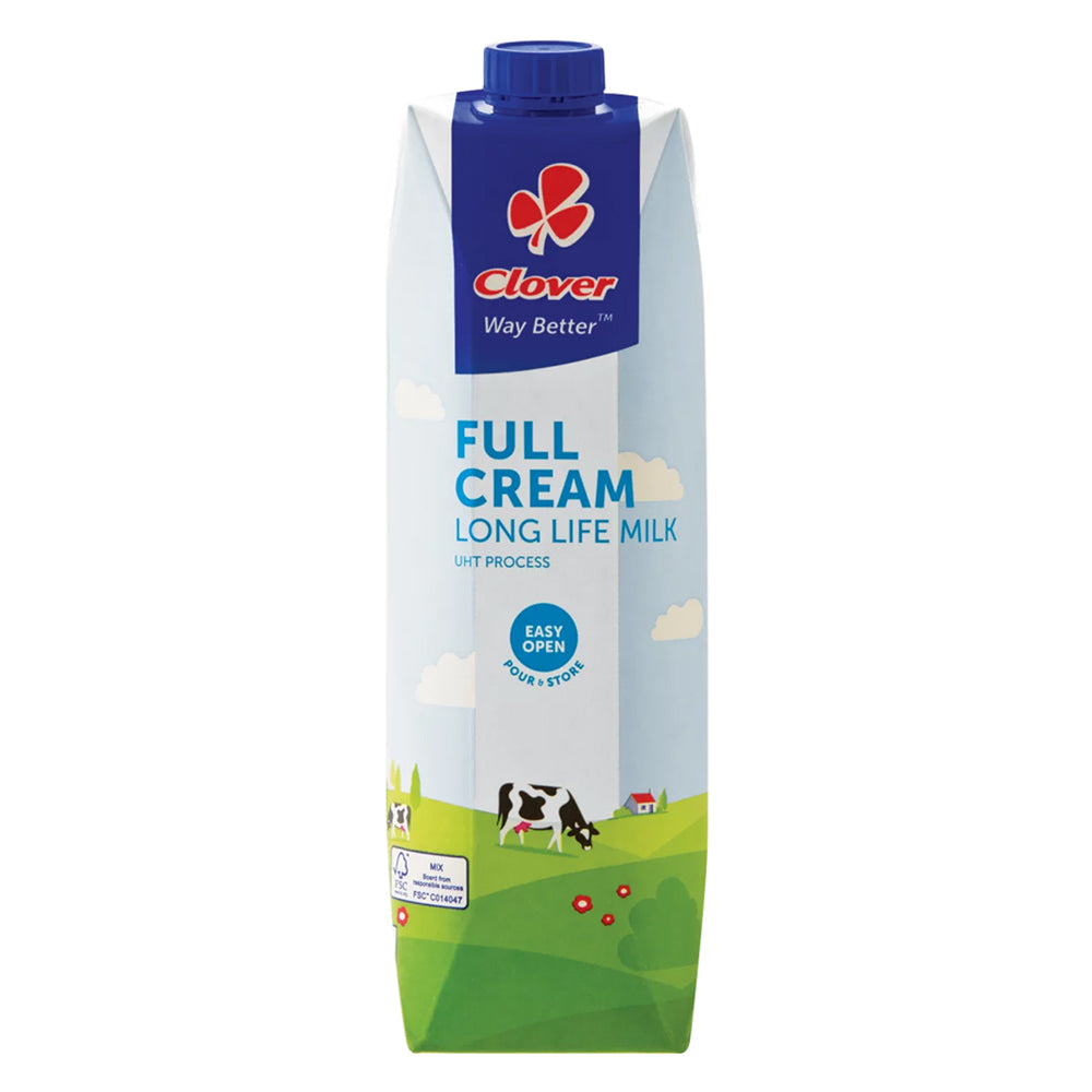 Buy Clover Long Life UHT Milk 1L - Full Cream Online