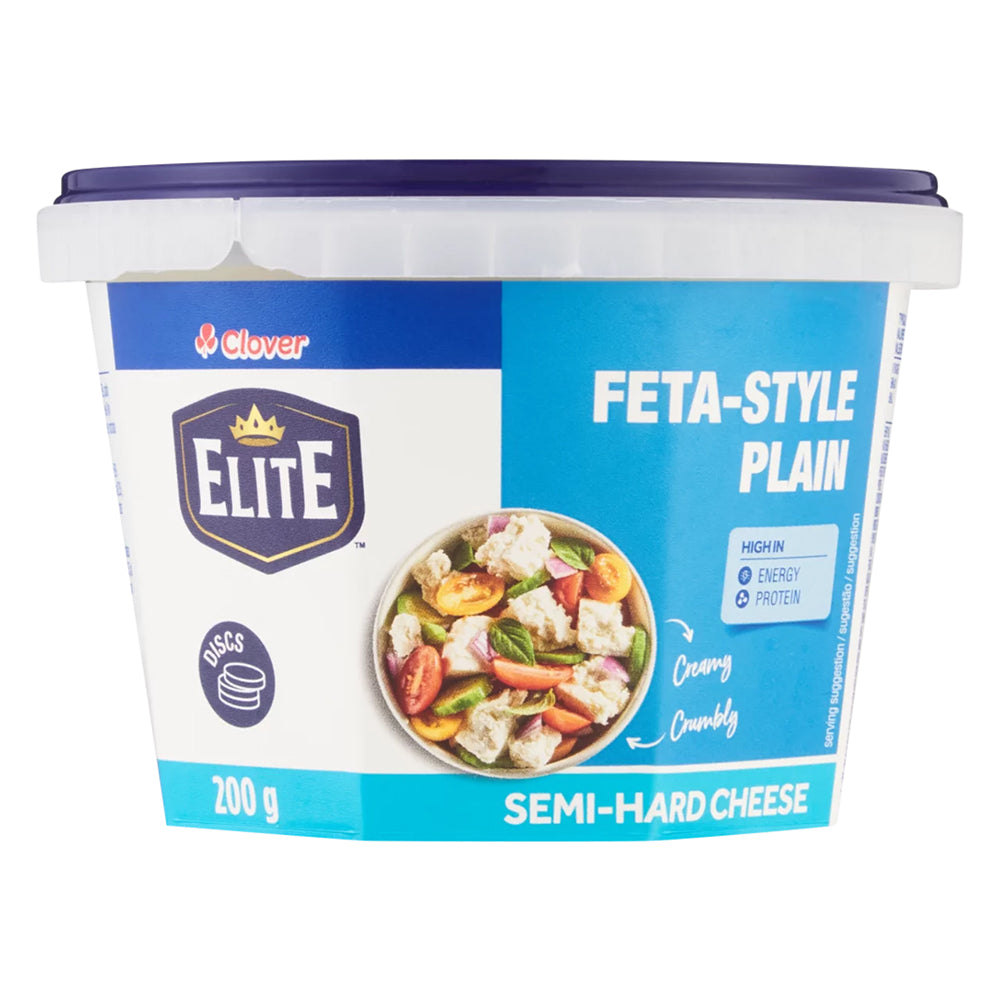 Buy Clover Traditional Plain Feta Cheese -  200g Online