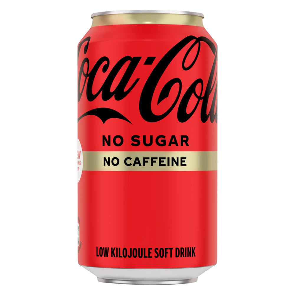 Buy Coca Cola No Sugar No Caffeine 300ml Can 6 Pack Online