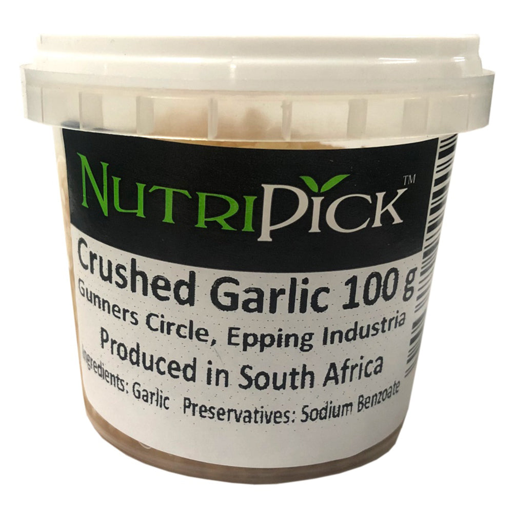 Buy Crushed Garlic - 100g Tub Online