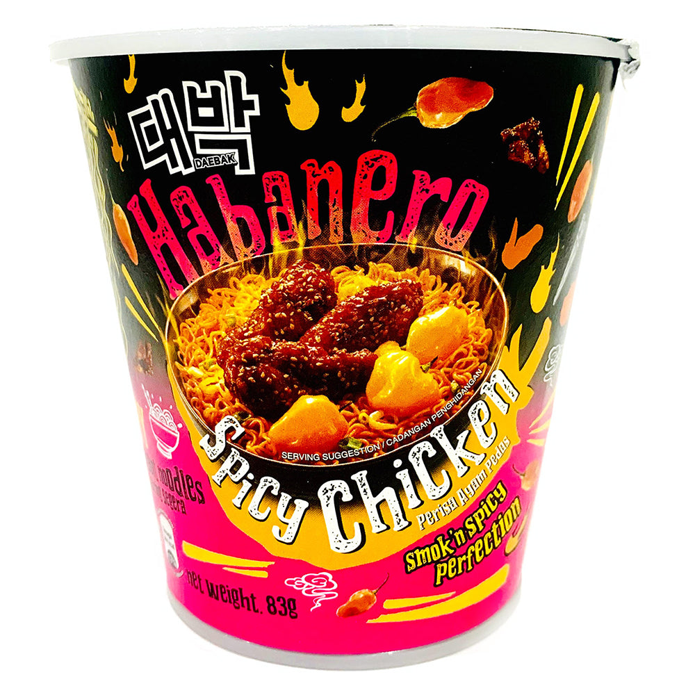 Buy Daebak Noodles -  Habanero Spicy Chicken 80g Online