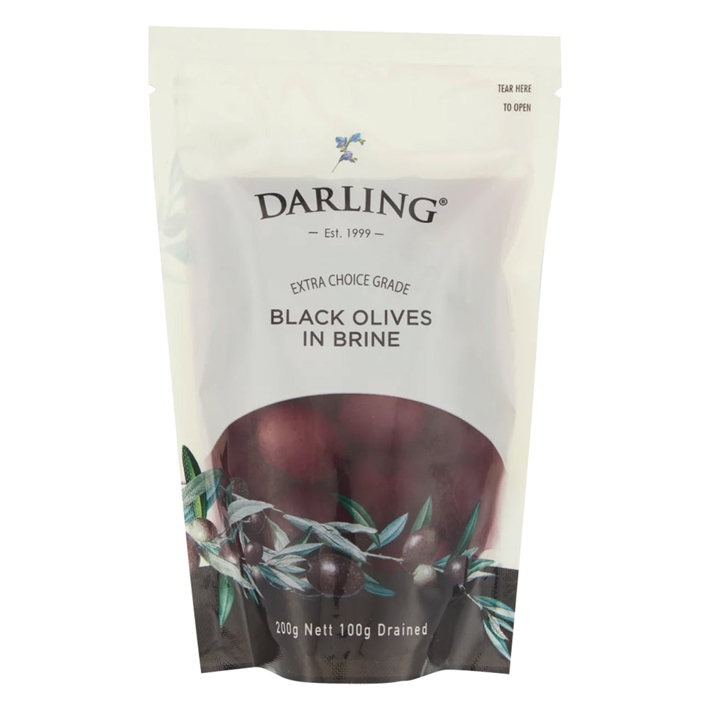 Buy Darling Black Olives 200g Online
