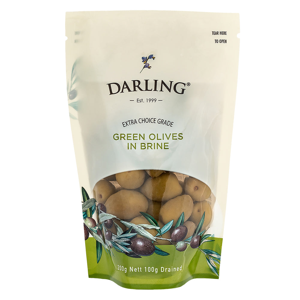 Buy Darling Green Olives 200g Online