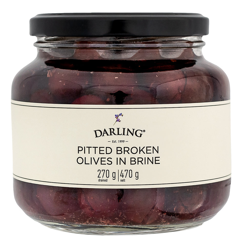 buy darling pitted broken olives online