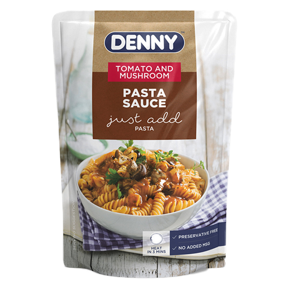 Buy Denny Pasta Sauce - Tomato  & Mushroom Online