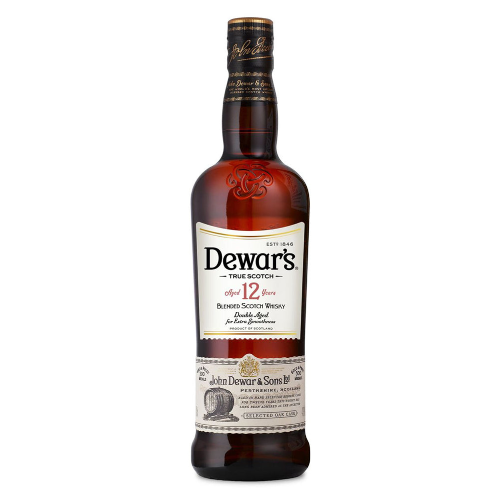 Buy Dewar's 12 Year Old Blended Scotch Whisky 750ml Online