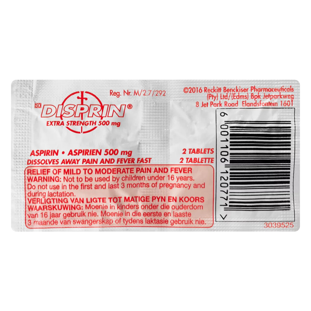 Buy Disprin Extra 2 Sachet Pack Online